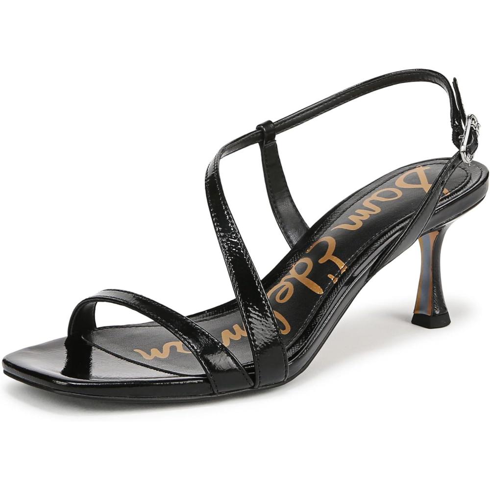 imageSam Edelman Womens Prance Heeled SandalBlack Leather