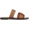 imageSam Edelman Womens Gabi Flat SandalCuoioRich Cognac