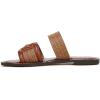 imageSam Edelman Womens Gabi Flat SandalCuoioRich Cognac