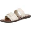 imageSam Edelman Womens Gabi Flat SandalModern Ivory