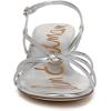 imageSam Edelman Womens Cressa Heeled SandalSoft Silver