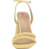 imageSam Edelman Womens Kia Block Heel SandalButter Yellow Beaded