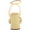 imageSam Edelman Womens Kia Block Heel SandalButter Yellow Beaded