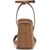 imageSam Edelman Womens Kia Block Heel SandalRich Cognac