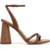 imageSam Edelman Womens Kia Block Heel SandalRich Cognac