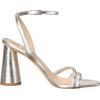 imageSam Edelman Womens Kia Block Heel SandalSilver