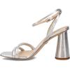 imageSam Edelman Womens Kia Block Heel SandalSoft Silver Smooth Leather