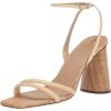 imageSam Edelman Womens Kia Block Heel SandalBleached Wheat