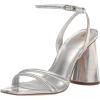 imageSam Edelman Womens Kia Block Heel SandalLiquid Soft Silver