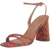 imageSam Edelman Womens Kia Block Heel SandalOrange Poppy