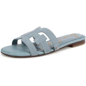 imageSam Edelman Womens Bay Flat SandalCoastal Blue