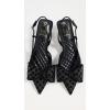 imageSam Edelman Womens Treena 2 PumpBlack Polka Dot Satin