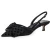 imageSam Edelman Womens Treena 2 PumpBlack Polka Dot Satin