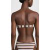 imageRamy Brook Womens Striped Margaux Bikini TopBeach Brown Stripe