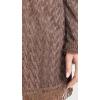 imageRamy Brook Womens Zigzag Cassie DressBrownGold Zig Zag