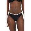 imageRamy Brook Womens Iliana Bikini BottomsBlack WWhite Crochet