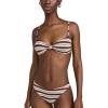 imageRamy Brook Womens Striped Margaux Bikini TopBeach Brown Stripe
