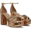 imageSam Edelman Womens Jullian PlatformAmber Gold Sequin