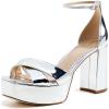 imageSam Edelman Womens Jullian PlatformSoft Silver