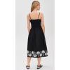 imageRails Womens Baja DressBlack Ivory Palm Trees