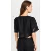 imageRails Womens Pari TopBlack Eyelet