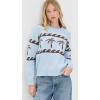 imageRails Womens Zoey SweaterPalm Stripe