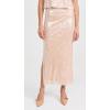 imageRamy Brook Womens Annita SkirtNude Sequin