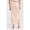 imageRamy Brook Womens Annita SkirtNude Sequin