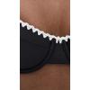 imageRamy Brook Womens Emmeline Bikini TopBlack WWhite Crochet