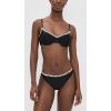 imageRamy Brook Womens Emmeline Bikini TopBlack WWhite Crochet