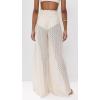 imageRamy Brook Womens Glora PantsWhiteGold Zig Zag