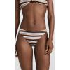 imageRamy Brook Womens Striped Isla Bikini BottomsBeach Brown Stripe