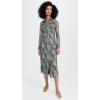 imageRamy Brook Womens Wyatt DressDark Sage Tartan