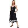 imageRails Womens Baja DressBlack Ivory Palm Trees