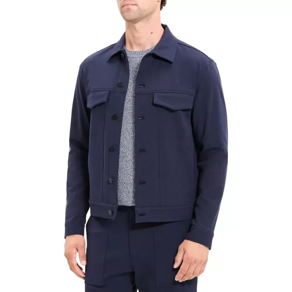 Theory Mens River Jacket in Neoteric TwillDark Navy