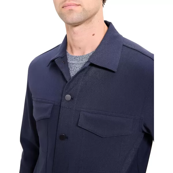 Theory Mens River Jacket in Neoteric TwillDark Navy