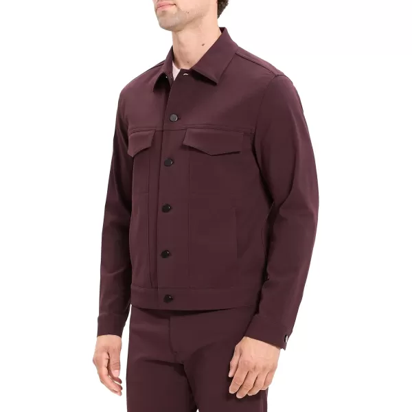 Theory Mens River Jacket in Neoteric TwillMalbec