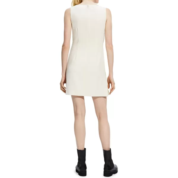 Theory Womens Boatneck Shift DressRice