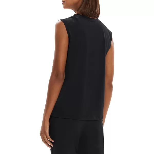 Theory Womens Twisted TankBlack