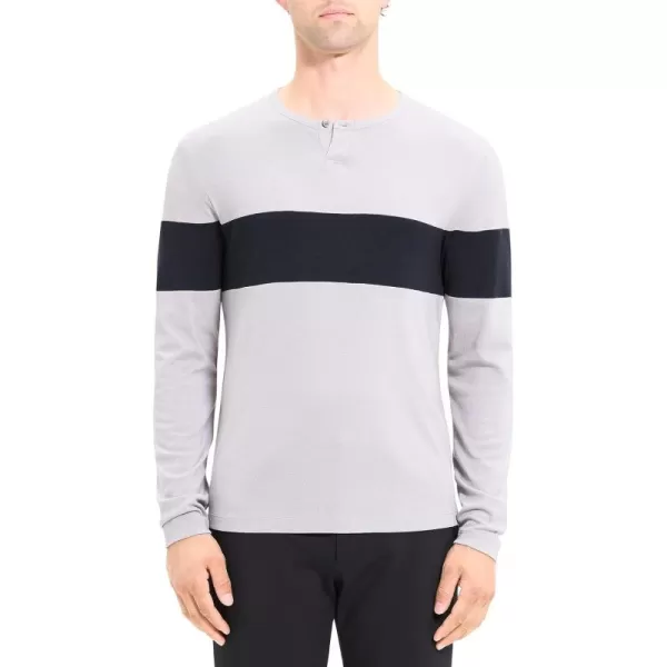 Theory Mens Contrast HenleyPestle Melange