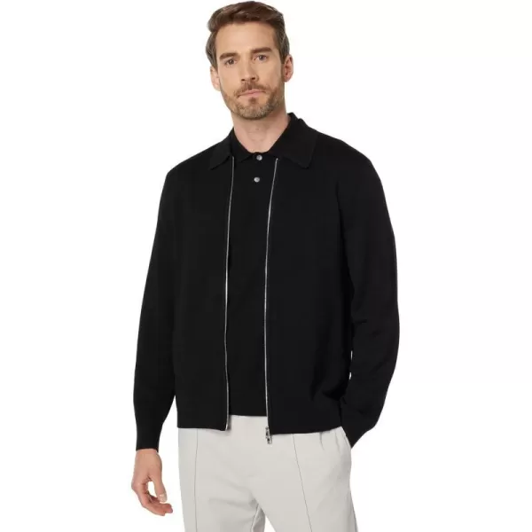 Theory Mens Ls Zu Shirt Regal Wool HBlack