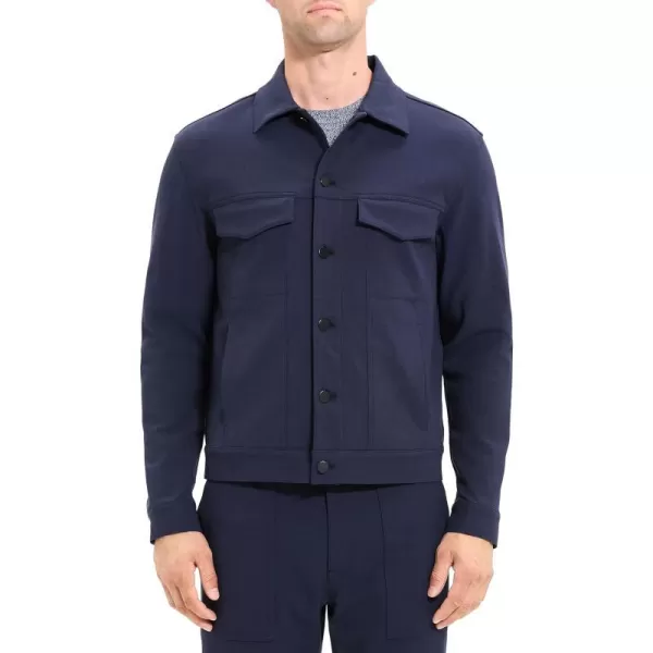 Theory Mens River Jacket in Neoteric TwillDark Navy