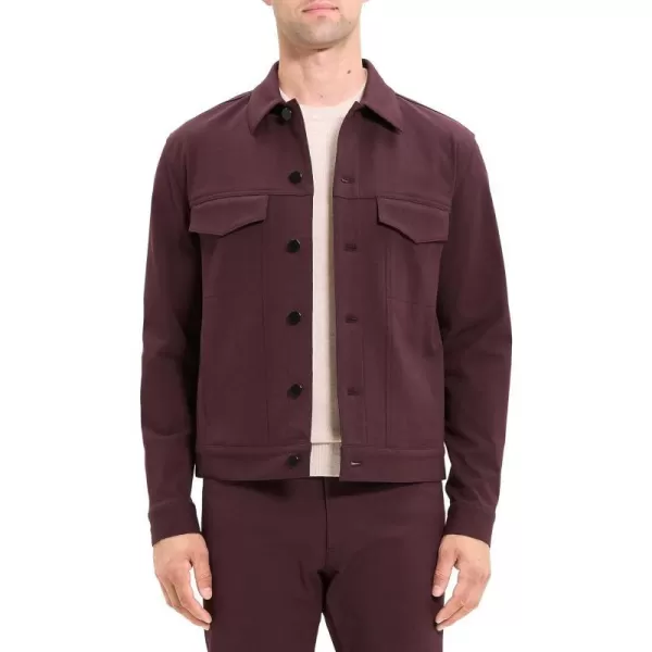 Theory Mens River Jacket in Neoteric TwillMalbec