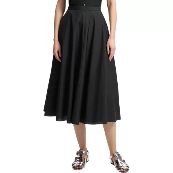 Theory Womens High Waist Full Circle SkirtBlack