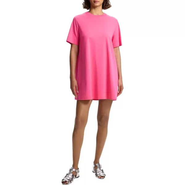 Theory Womens Tee DressPink Azalea