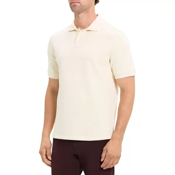 Theory Mens Delroy PoloIvory