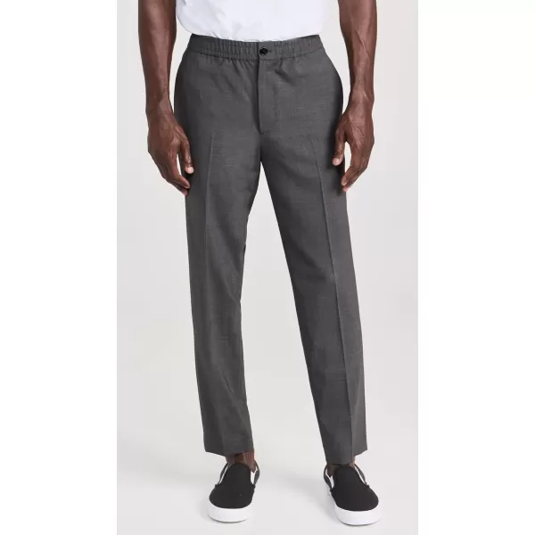 Theory Mens Mayer Stretch Wool PantsMedium Charcoal