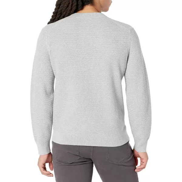 Theory Mens Riland Breach Crewneck SweaterLt Grey Heather