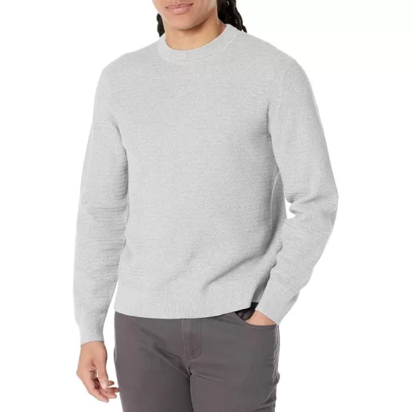 Theory Mens Riland Breach Crewneck SweaterLt Grey Heather