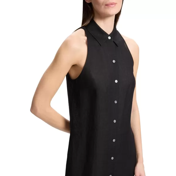 Theory Womens Halter Neck ShirtdressBlack